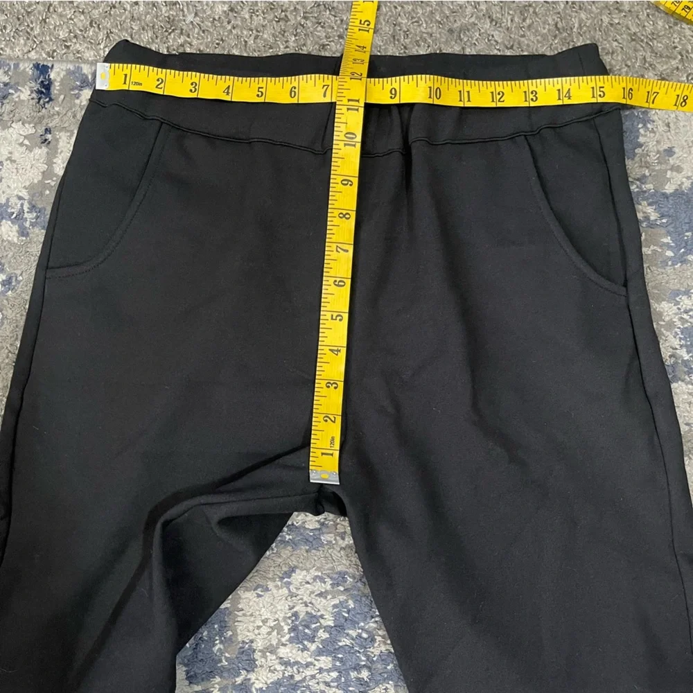 Orttu New York‎ Black Jersey Pants Sz S